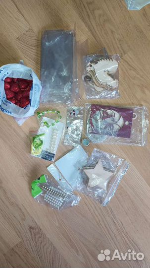 Набор для творчества (лента, заготовки из фанеры)