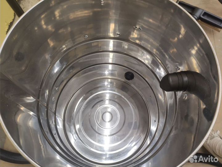 Пылесос промышленный,80л, 220 В, 2 турбины