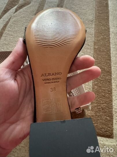 Босоножки италия 38 кожа