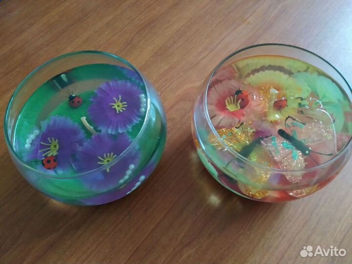 Свеча ручной работы подарок