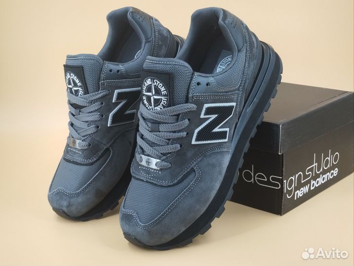 Кроссовки мужские NEW balance x stone island