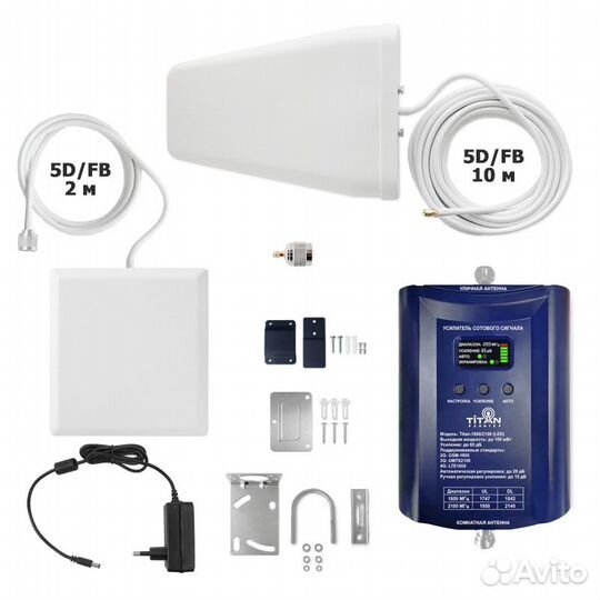 Titan-1800/2100 (PRO) комплект усиления (2G/3G/4G)
