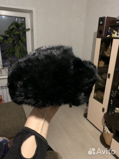 Мужская шапка из кролика р 59