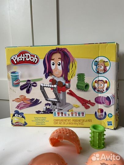 Play-Doh Сумасшедшие прически
