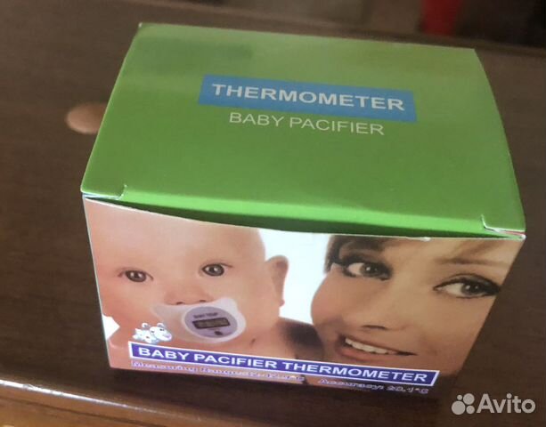 Детский градусник-соска, электронный