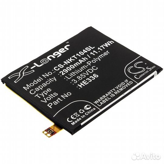 Аккумулятор Nokia 5 3.85V 2900mAh 11.17Wh