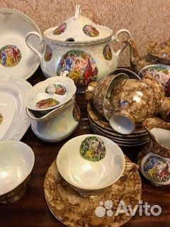 Столово чайный сервиз Мадонна 6 персон Польша