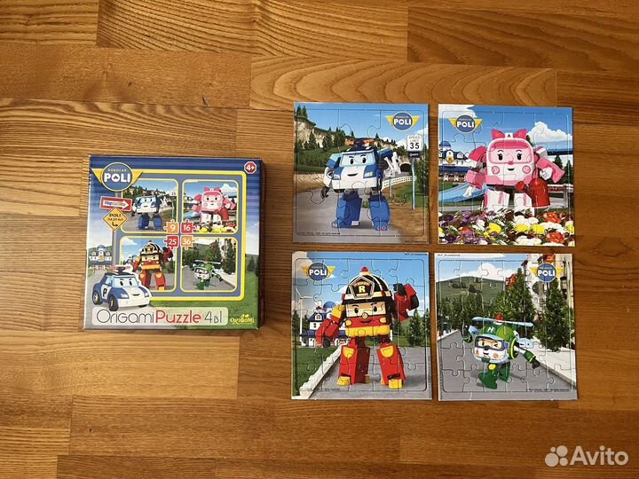 Набор пазлов 3+ и 4+