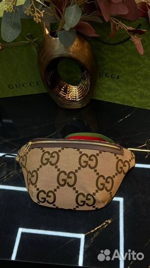 Поясная сумка Gucci мужская