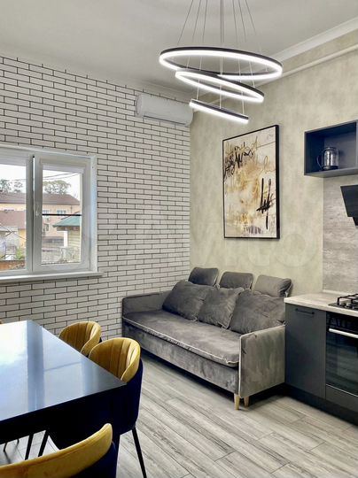 1-к. апартаменты, 47,5 м², 2/6 эт.