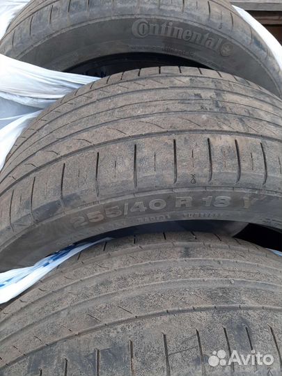 Continental AllSeasonContact 225/45 R18 и 255/40 R18