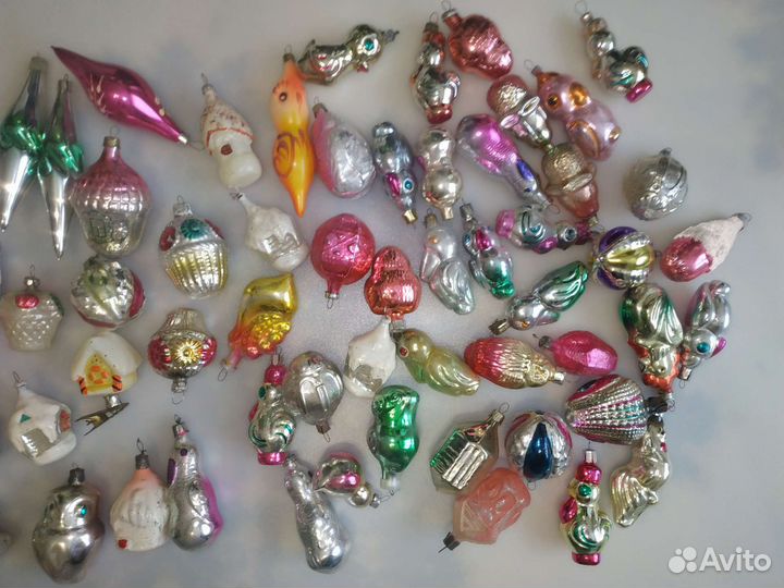 Елочные игрушки СССР