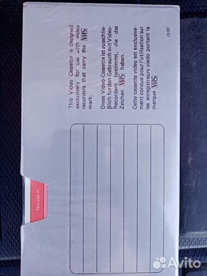 Видеокассеты новые запечатанные