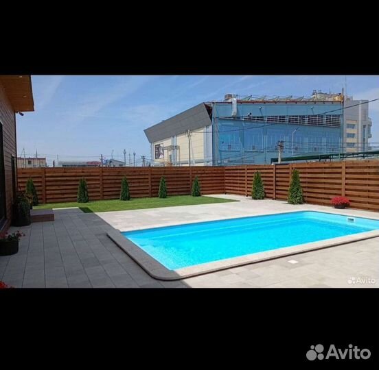 Баня на дровах. Бассейн