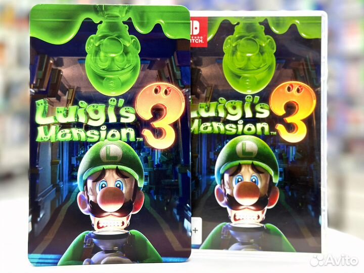 Luigi’s Mansion 3 Steelbook (Switch) Б/У
