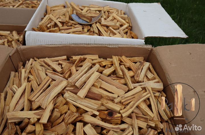 Брусочки Пало Санто для Озон 20кг крупные