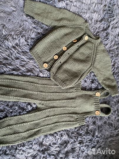 Костюм вязаный новый