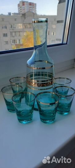Графин со стаканами СССР