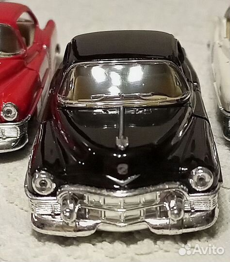 Модели Cadillac coupe, металлические,три цвета