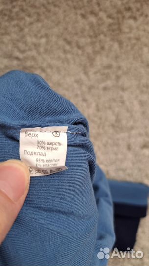 Шапка со снудом для мальчика