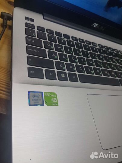 Мощный ноутбук Asus Core i7 8Gb SSD 240\GT920 2Gb