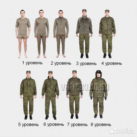 Полный комплект полевой формы вкпо. 48/3 рр