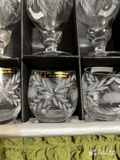 Сервиз Гусь Хрустальный