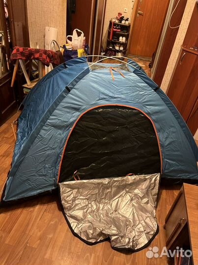 Палатка туристическая 2 местная новая