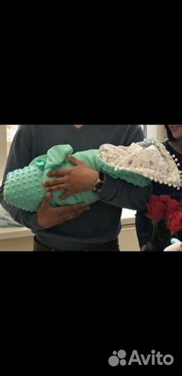 Конверт-одеялко на выписку бу