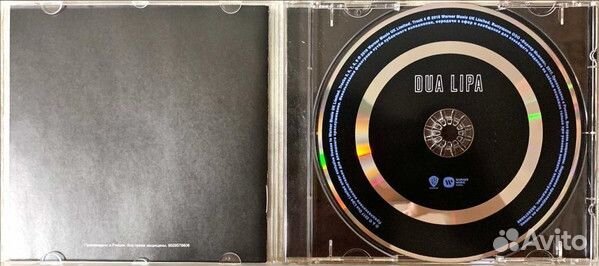 Dua Lipa Dua Lipa Лейбл Warner Bros. Records CD