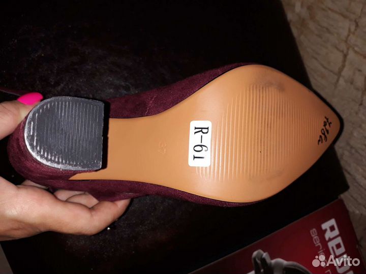 Ботильоны женские 37 размер замшевые новые