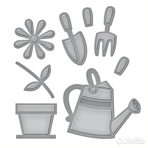 Набор ножей Spellbinders Shapeabilities Die D-Lit