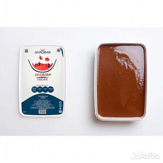 Замороженное пюре Инжир 1кг Агробар