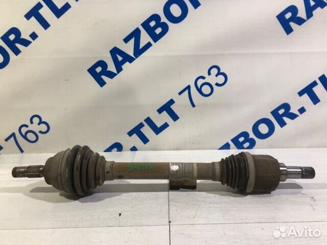 Привод левый citroen C4 B7 1.6 мт седан