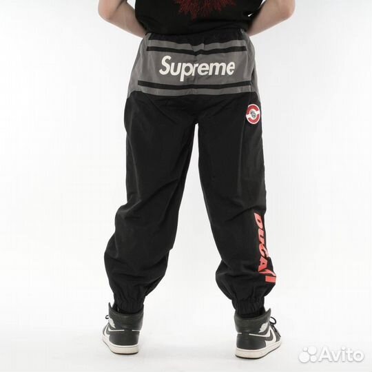 Спортивные штаны supreme x ducati черные