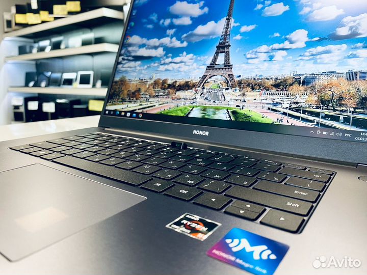 Honor MagicBook X15/ IPS/ Ryzen 5/ DDR4-8Гб/ SSD