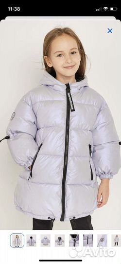 Куртка для девочки 122