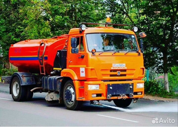 Водитель кдм (поливомоечная машина) вахта