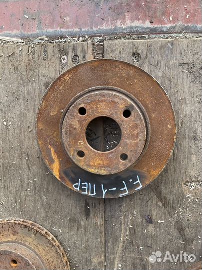 Диск тормозной передний Ford focus 1