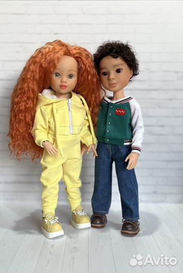 Кепка и ботинки для куклы paola reina