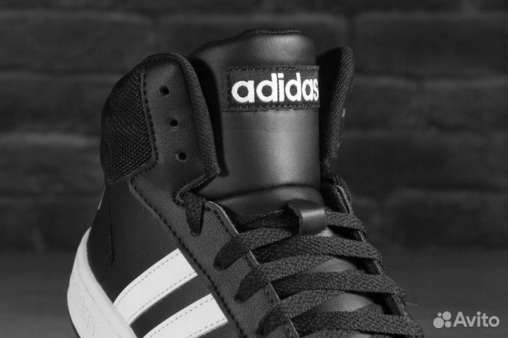 Мужские кеды Adidas hoops 2.0 MID FY8618