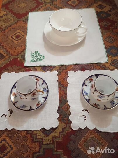 Салфетки винтажные ручной работы