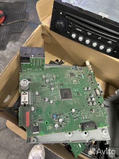 Магнитола RD45 на запчасти