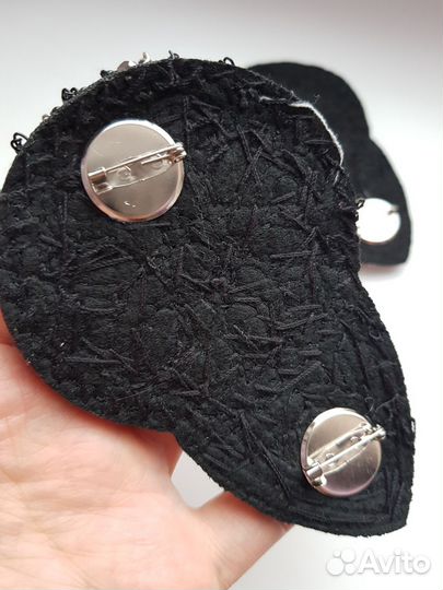 Эполеты из страз