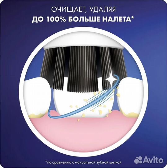 Насадки для зубной щетки Oral-B Pure Clean, 4 шт
