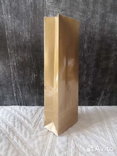 Пакет фасовочный бумажный золото, 20 шт