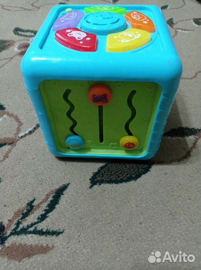 Кубик музыкальный развивающий
