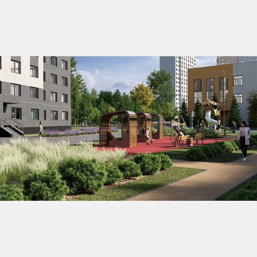 3-к. квартира, 63,1 м², 5/22 эт.