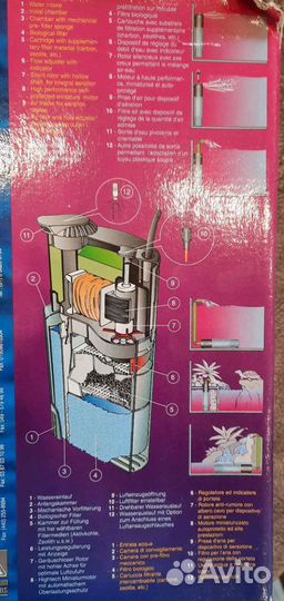 Фильтр + нагреватель для аквариума и другое