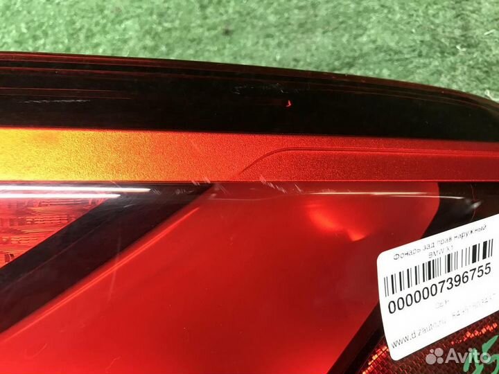 Фонарь задний наружный правый BMW X1